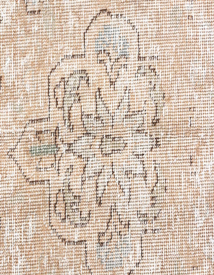 Detail image of  5' 7 x 9' 3  Hand Knotted Ultra Vintage Persian Wool Rug