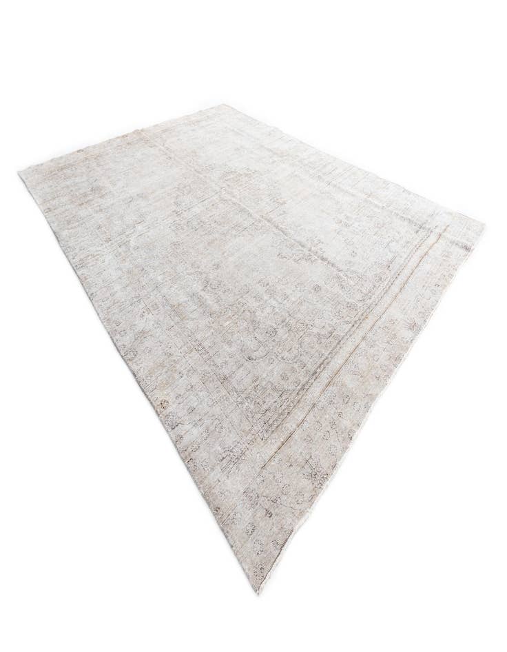 Detail image of  9' x 11' 5  Hand Knotted Ultra Vintage Persian Wool Rug