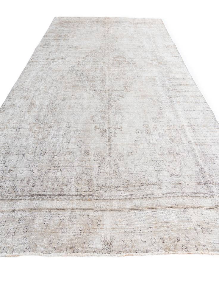 Detail image of  9' x 11' 5  Hand Knotted Ultra Vintage Persian Wool Rug