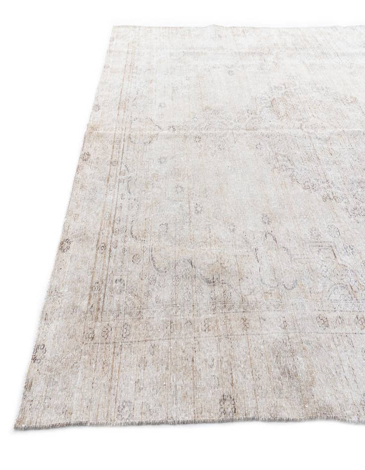 Detail image of  9' x 11' 5  Hand Knotted Ultra Vintage Persian Wool Rug