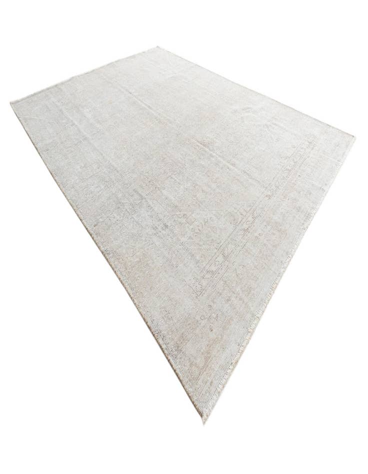 Detail image of  9' x 11' 10  Hand Knotted Ultra Vintage Persian Wool Rug