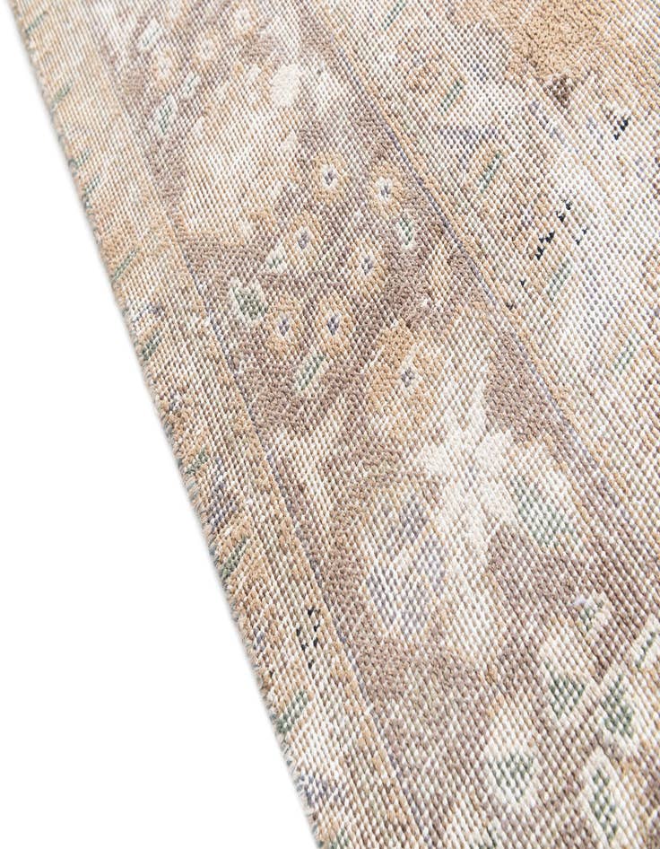 Detail image of  6' 8 x 9' 5  Hand Knotted Ultra Vintage Persian Wool Rug