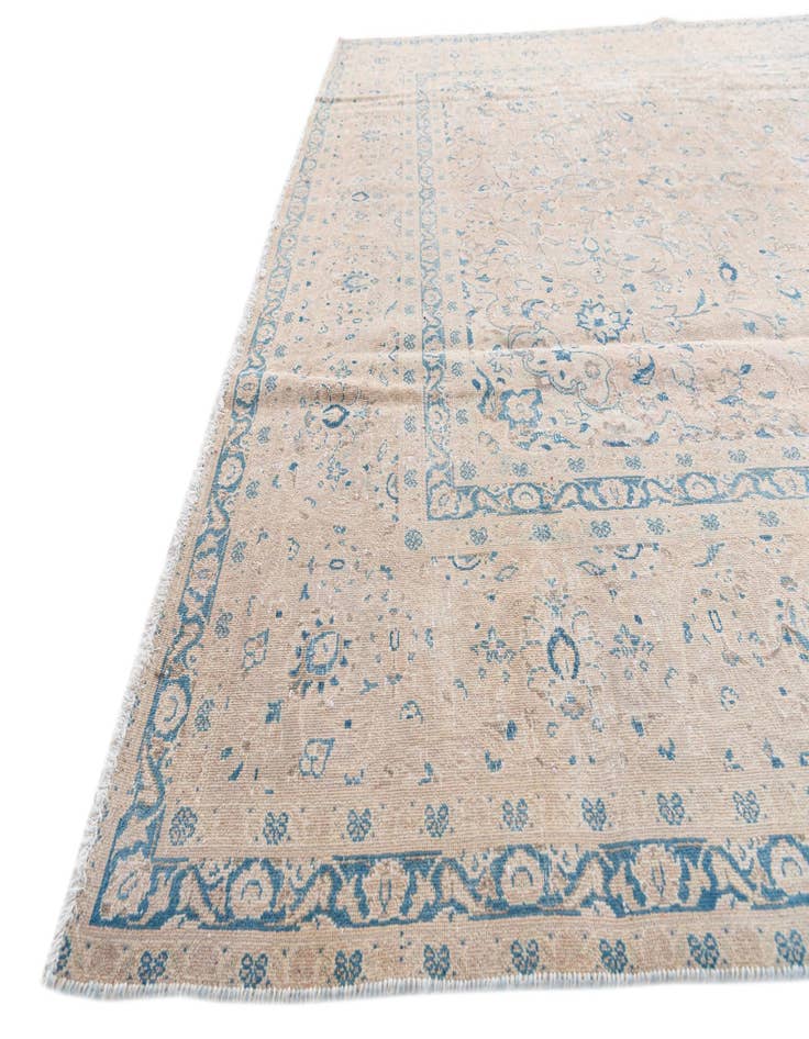 Detail image of  8' 10 x 12' 8  Hand Knotted Ultra Vintage Persian Wool Rug