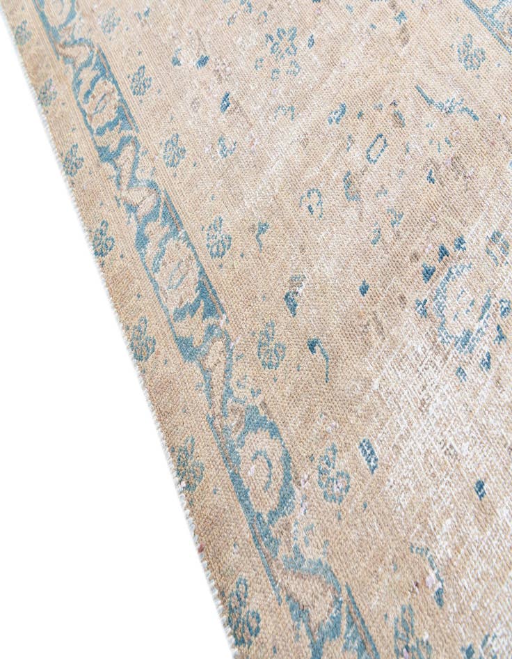 Detail image of  8' 10 x 12' 8  Hand Knotted Ultra Vintage Persian Wool Rug