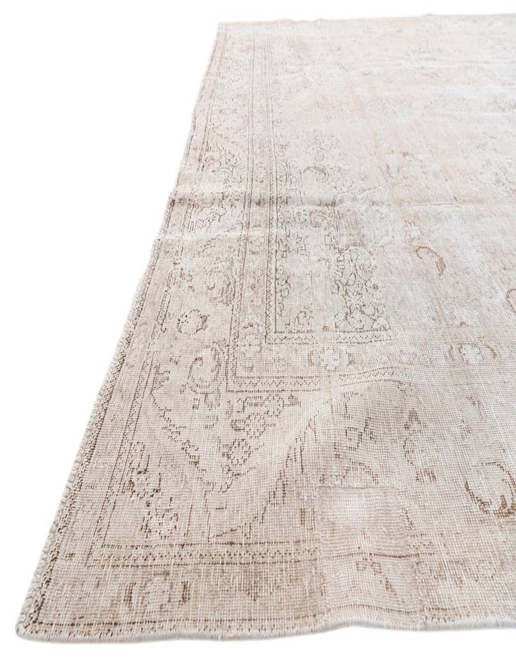 Detail image of  9' 6 x 12' 8  Hand Knotted Ultra Vintage Persian Wool Rug