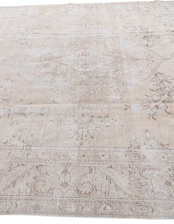 Detail image of  9' 6 x 12' 8  Hand Knotted Ultra Vintage Persian Wool Rug