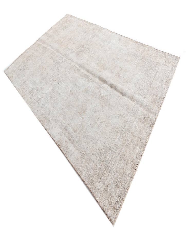 Detail image of  5' 9 x 9' 4  Hand Knotted Ultra Vintage Persian Wool Rug