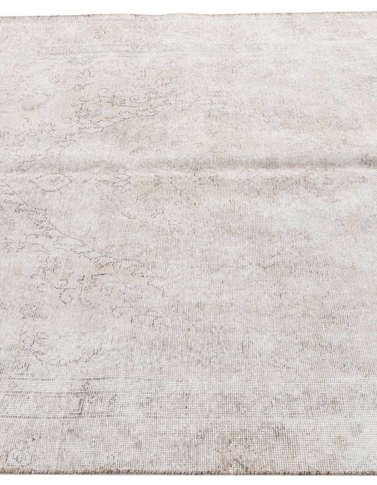 Detail image of  5' 9 x 9' 4  Hand Knotted Ultra Vintage Persian Wool Rug