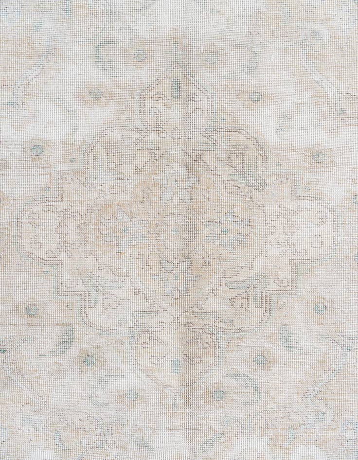 Detail image of  9' x 12'  Hand Knotted Ultra Vintage Persian Wool Rug