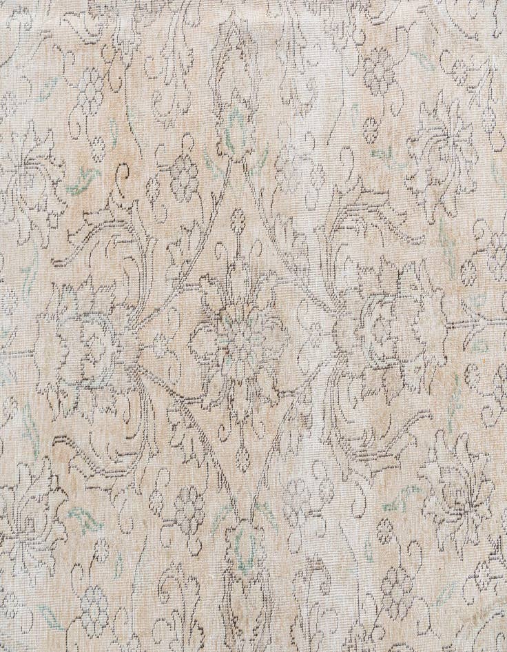 Detail image of  9' 3 x 11' 9  Hand Knotted Ultra Vintage Persian Wool Rug