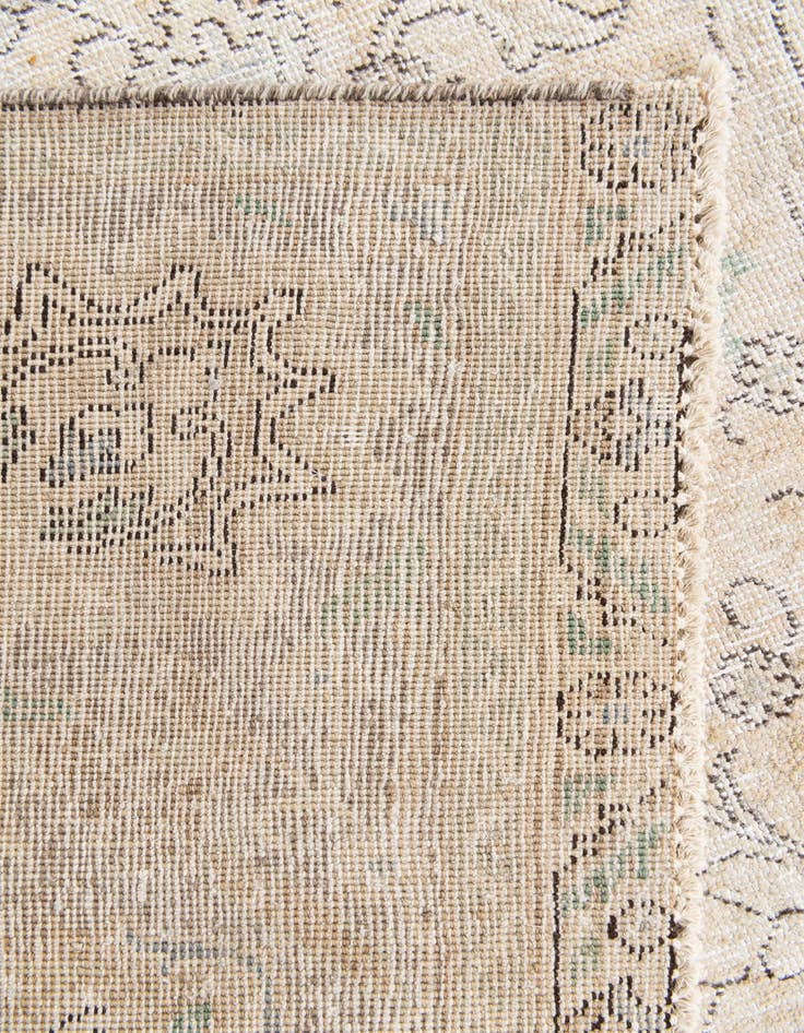 Detail image of  9' 3 x 11' 9  Hand Knotted Ultra Vintage Persian Wool Rug