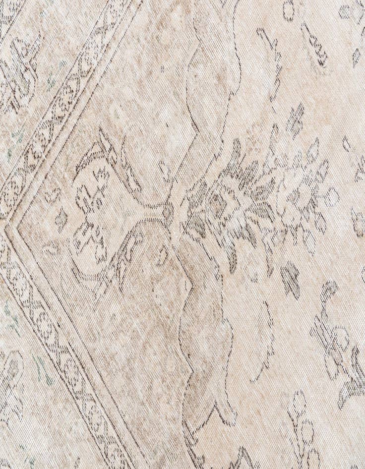 Detail image of  9' 6 x 12' 3  Hand Knotted Ultra Vintage Persian Wool Rug