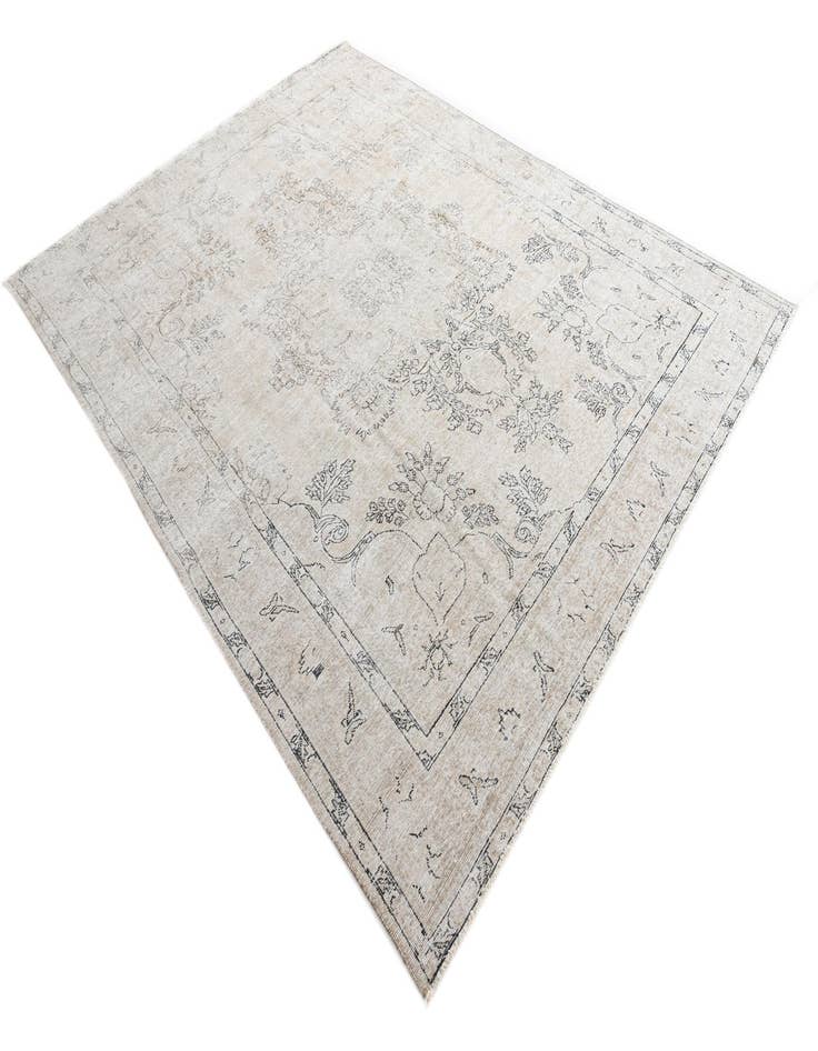 Detail image of  9' 8 x 12' 8  Hand Knotted Ultra Vintage Persian Wool Rug