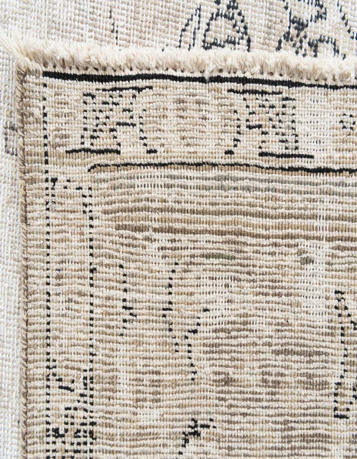 Detail image of  9' 8 x 12' 8  Hand Knotted Ultra Vintage Persian Wool Rug