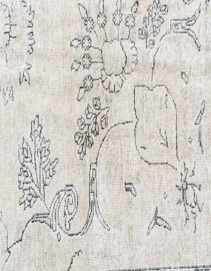 Detail image of  9' 8 x 12' 8  Hand Knotted Ultra Vintage Persian Wool Rug