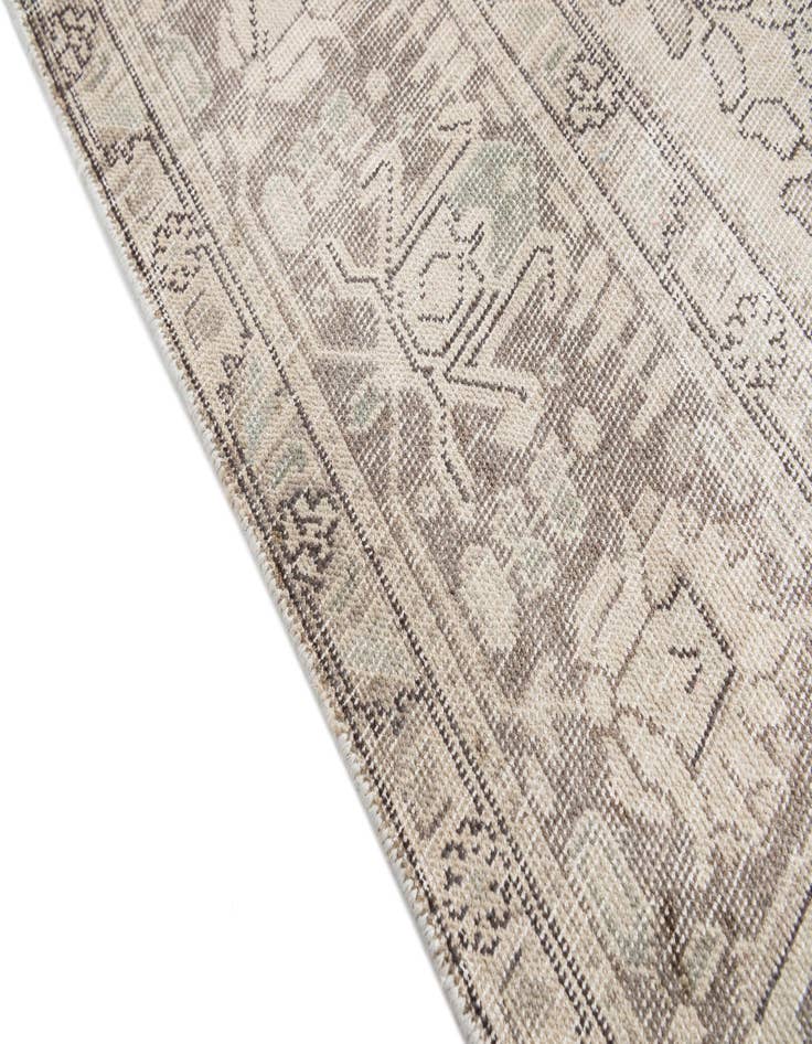 Detail image of  8' x 10' 7  Hand Knotted Ultra Vintage Persian Wool Rug