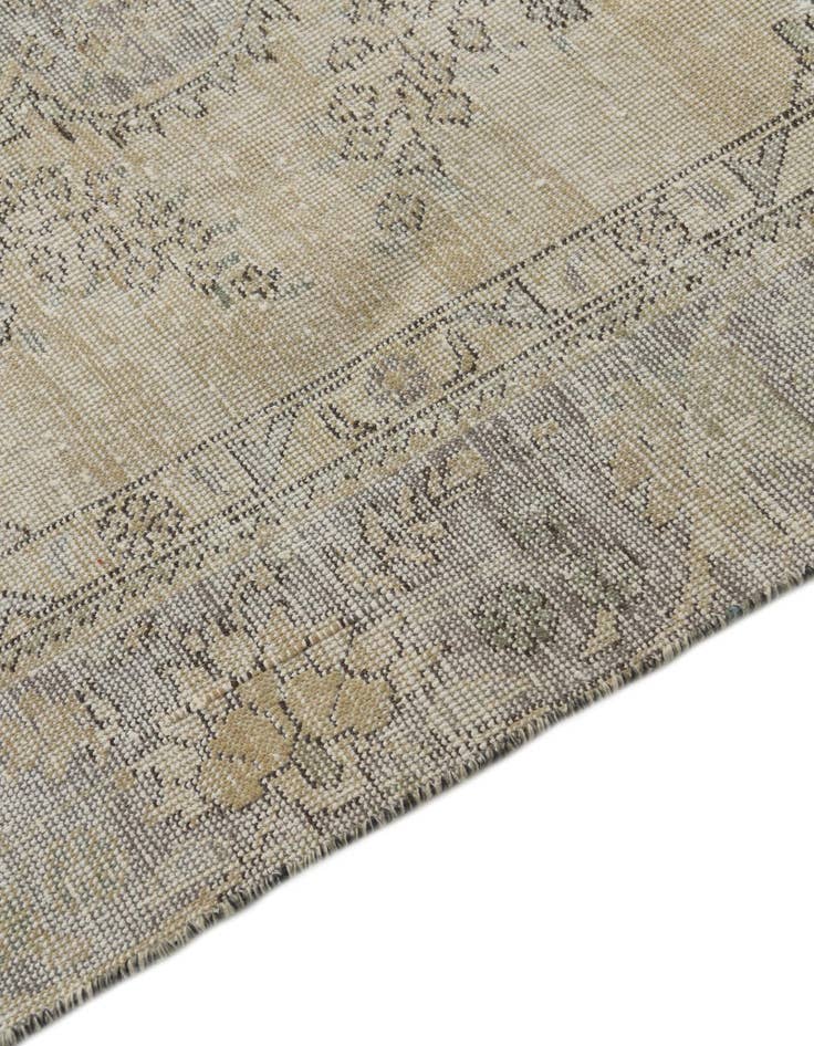 Detail image of  6' 1 x 8' 10  Hand Knotted Ultra Vintage Persian Wool Rug