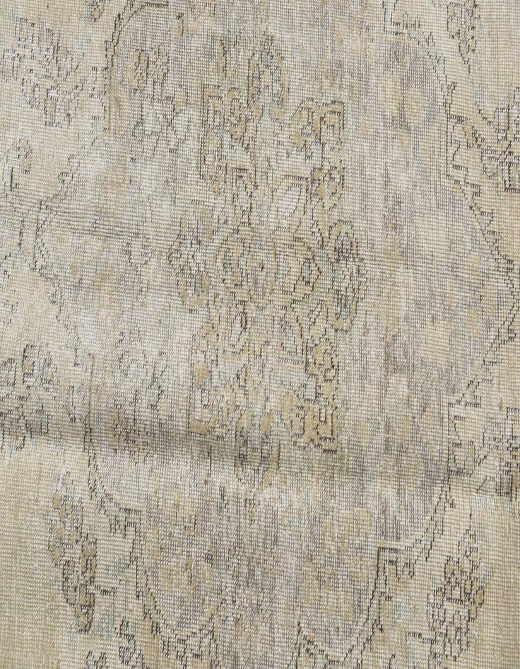 Detail image of  6' 1 x 8' 10  Hand Knotted Ultra Vintage Persian Wool Rug