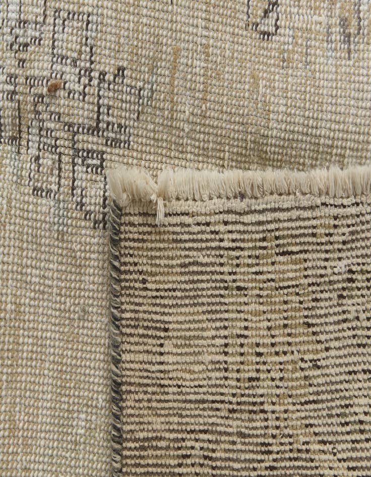 Detail image of  6' 1 x 8' 10  Hand Knotted Ultra Vintage Persian Wool Rug