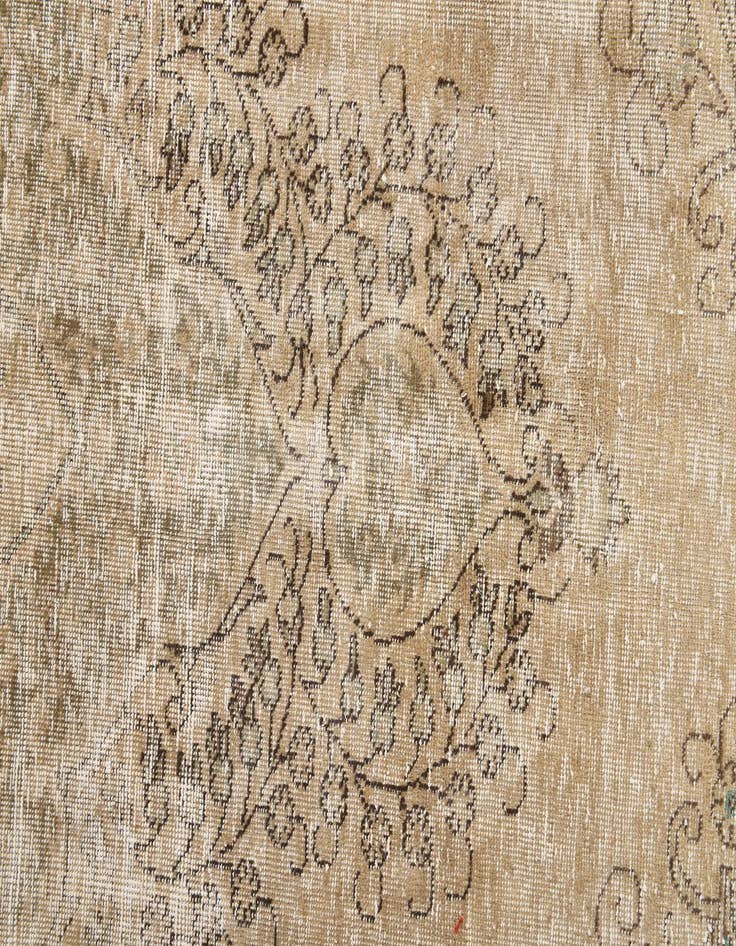 Detail image of  9' 8 x 12' 9  Hand Knotted Ultra Vintage Persian Wool Rug