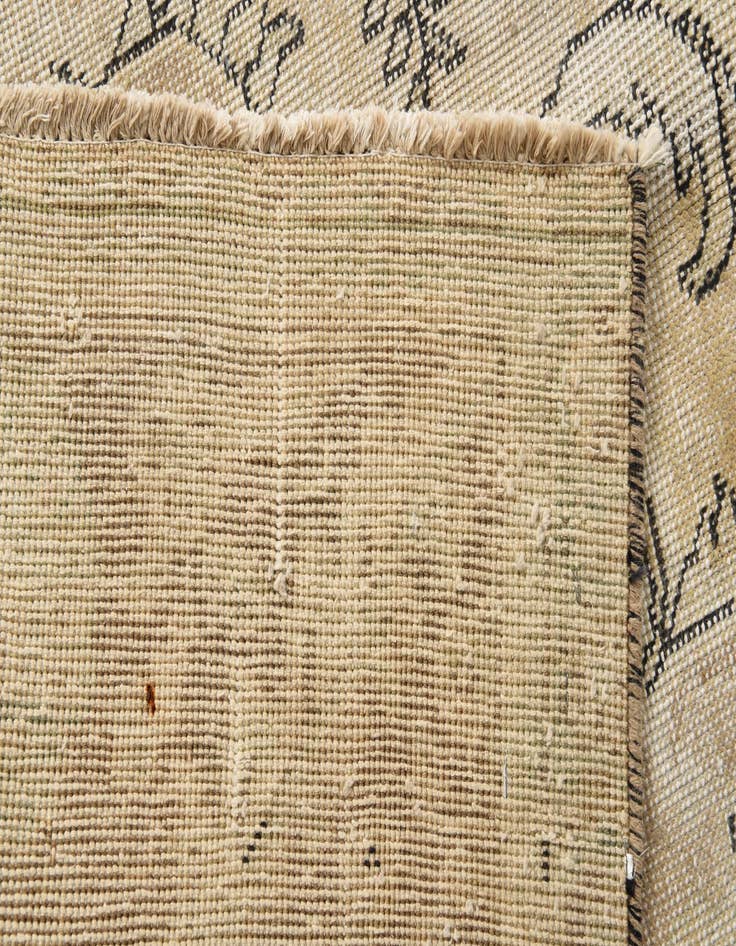 Detail image of  9' 5 x 12' 3  Hand Knotted Ultra Vintage Persian Wool Rug