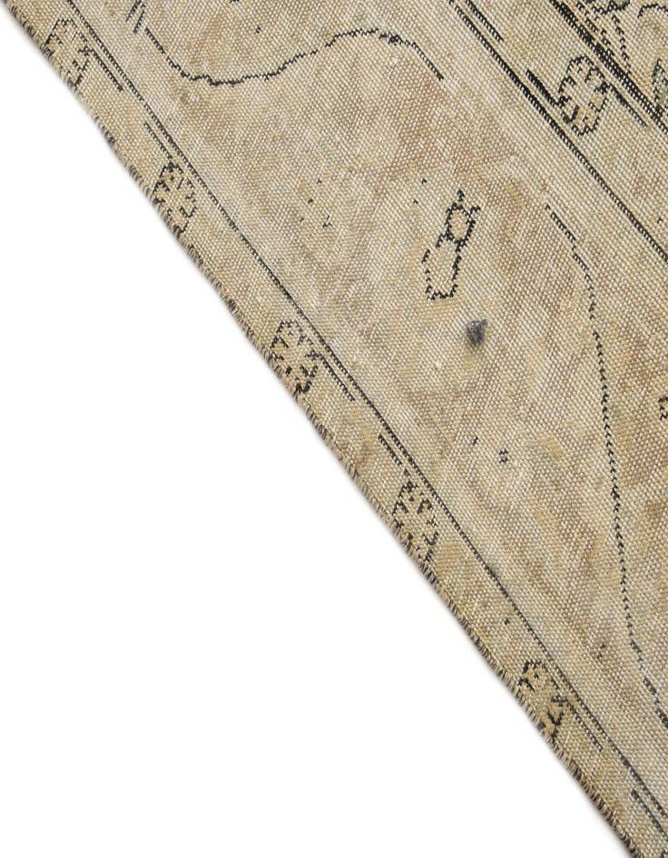 Detail image of  9' 5 x 12' 3  Hand Knotted Ultra Vintage Persian Wool Rug