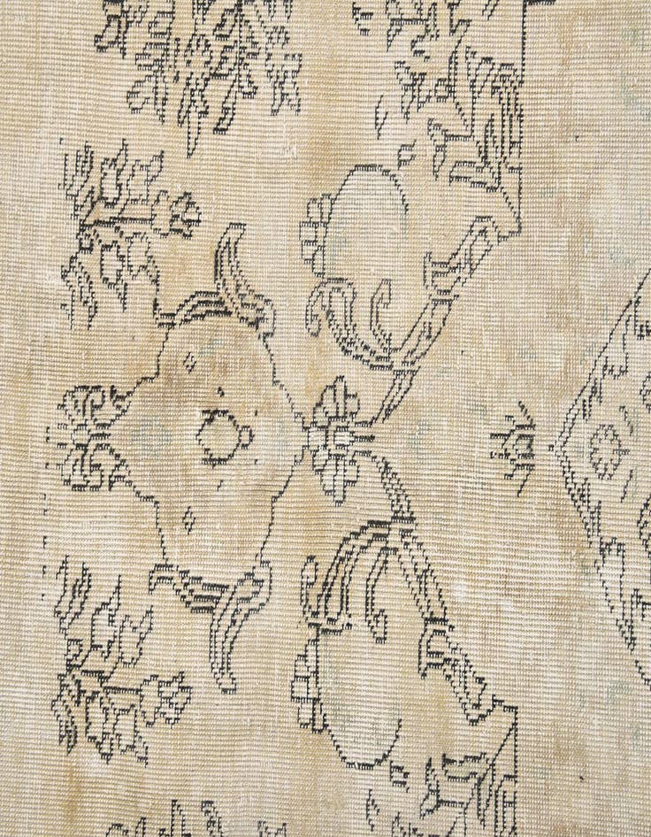 Detail image of  9' 5 x 12' 3  Hand Knotted Ultra Vintage Persian Wool Rug