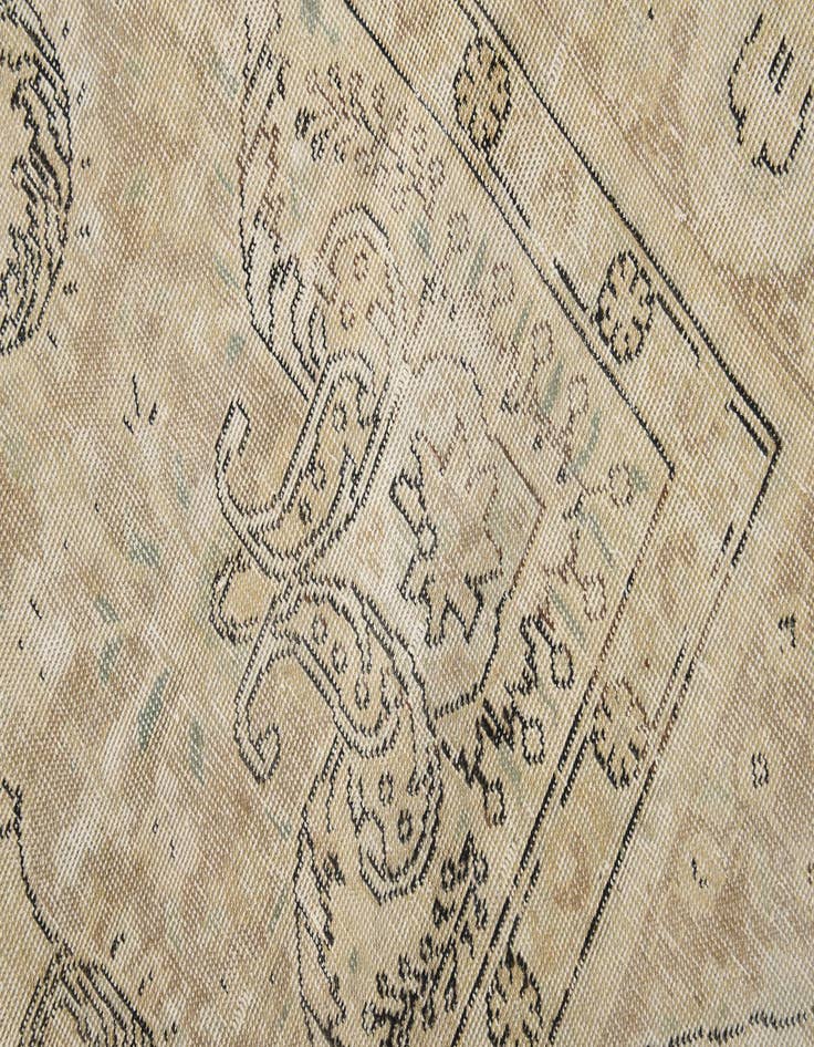 Detail image of  9' 5 x 12' 3  Hand Knotted Ultra Vintage Persian Wool Rug