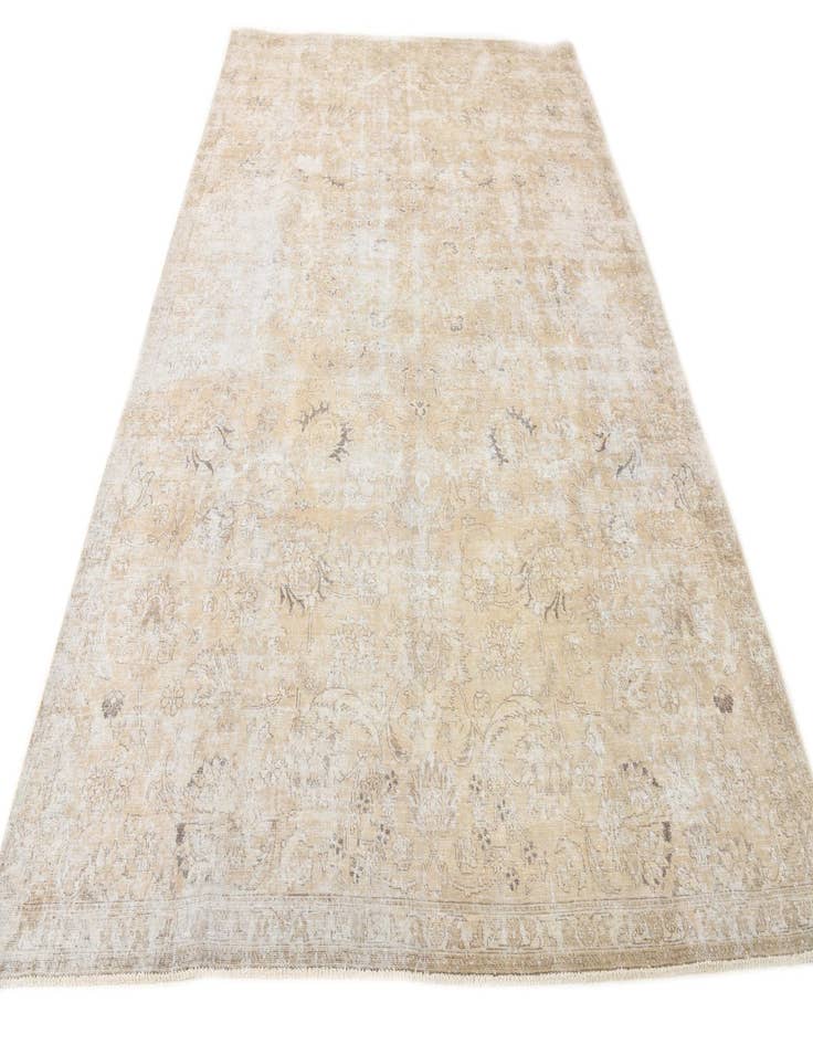 Detail image of  7' 6 x 10' 9  Hand Knotted Ultra Vintage Persian Wool Rug