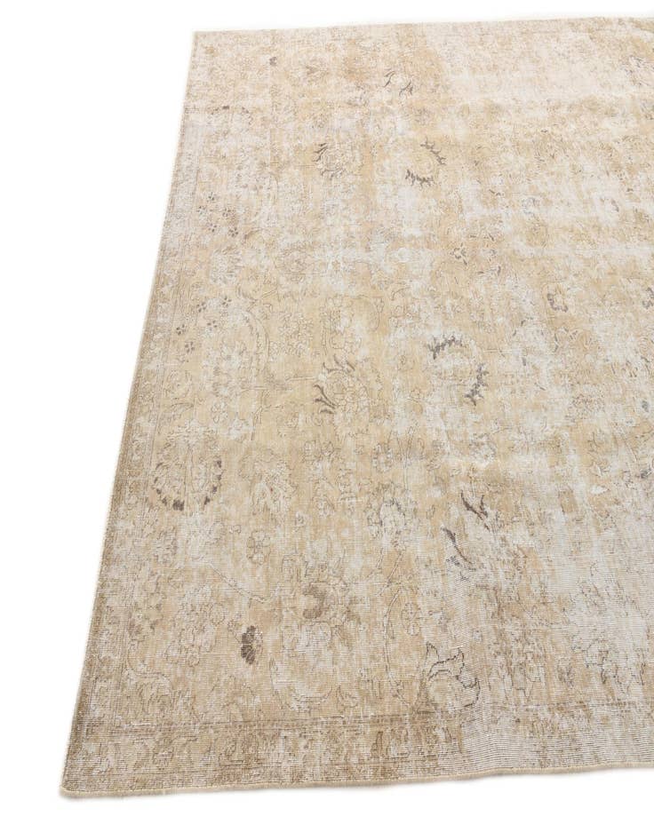 Detail image of  7' 6 x 10' 9  Hand Knotted Ultra Vintage Persian Wool Rug