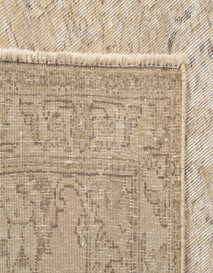 Detail image of  7' 6 x 10' 9  Hand Knotted Ultra Vintage Persian Wool Rug