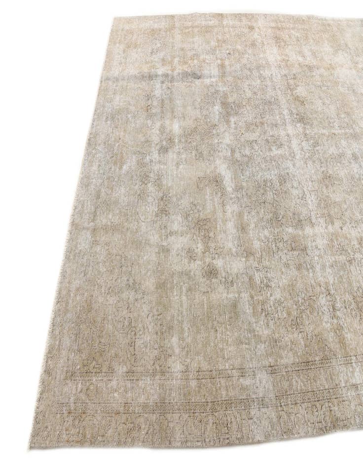 Detail image of  7' 11 x 11' 2  Hand Knotted Ultra Vintage Persian Wool Rug