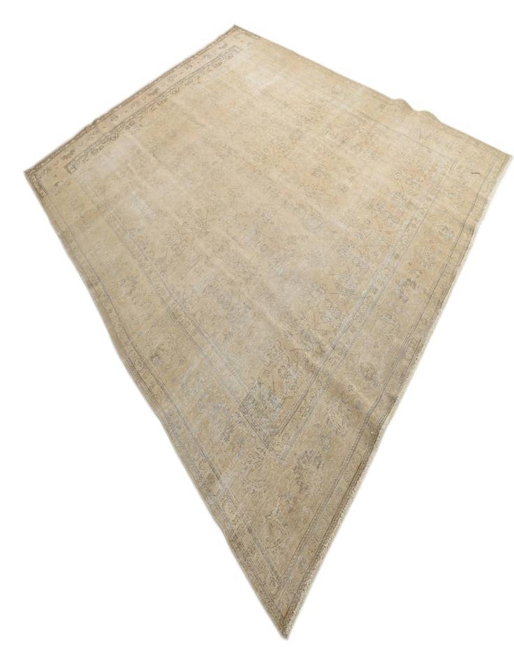 Detail image of  9' 6 x 12' 1  Hand Knotted Ultra Vintage Persian Wool Rug