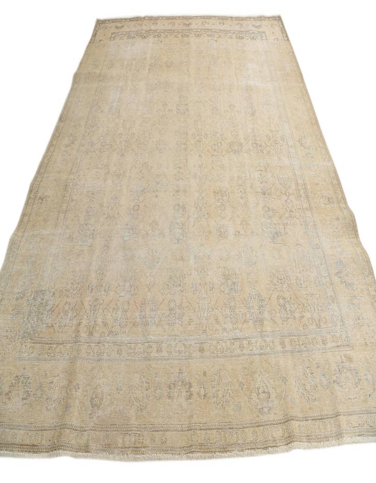 Detail image of  9' 6 x 12' 1  Hand Knotted Ultra Vintage Persian Wool Rug