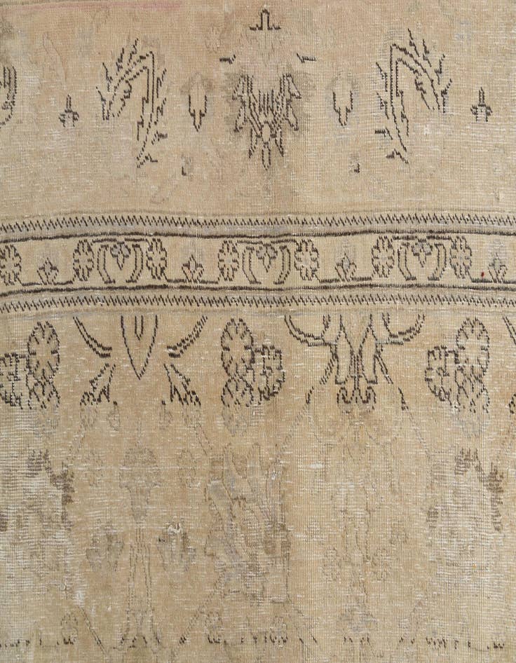 Detail image of  9' 6 x 12' 1  Hand Knotted Ultra Vintage Persian Wool Rug