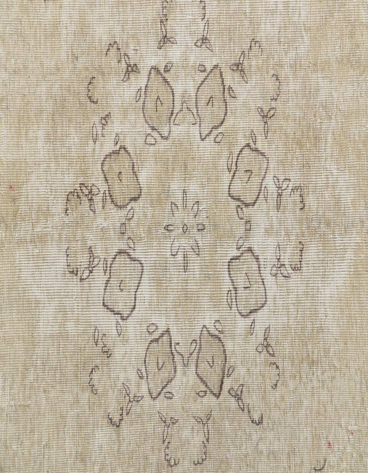 Detail image of  6' 1 x 9' 4  Hand Knotted Ultra Vintage Persian Wool Rug