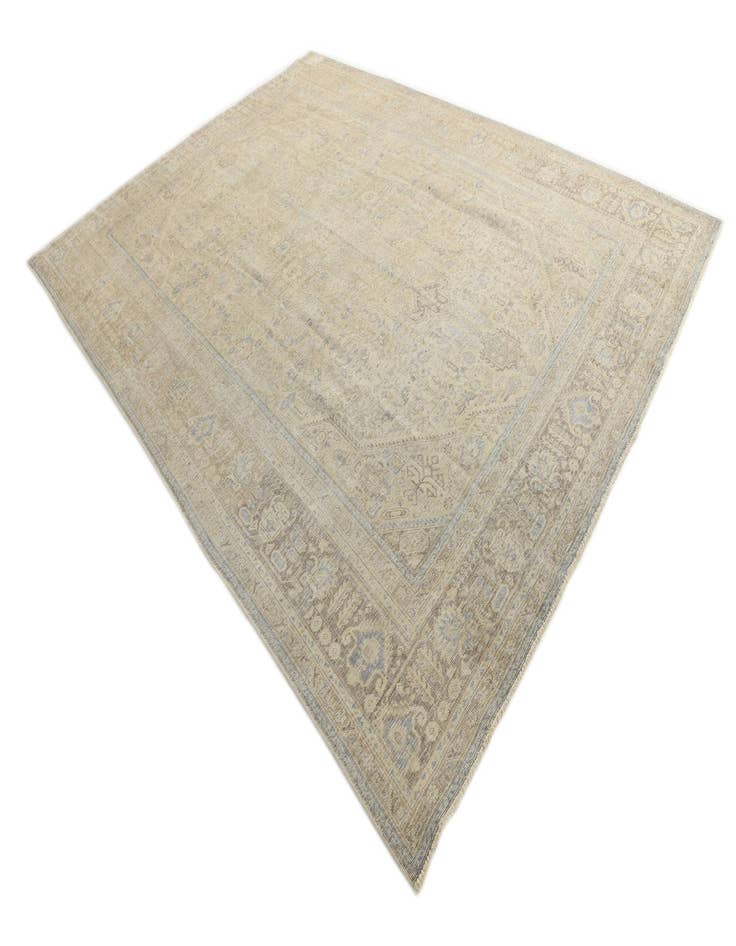 Detail image of  9' 5 x 12' 10  Hand Knotted Ultra Vintage Persian Wool Rug