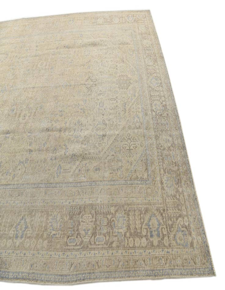 Detail image of  9' 5 x 12' 10  Hand Knotted Ultra Vintage Persian Wool Rug