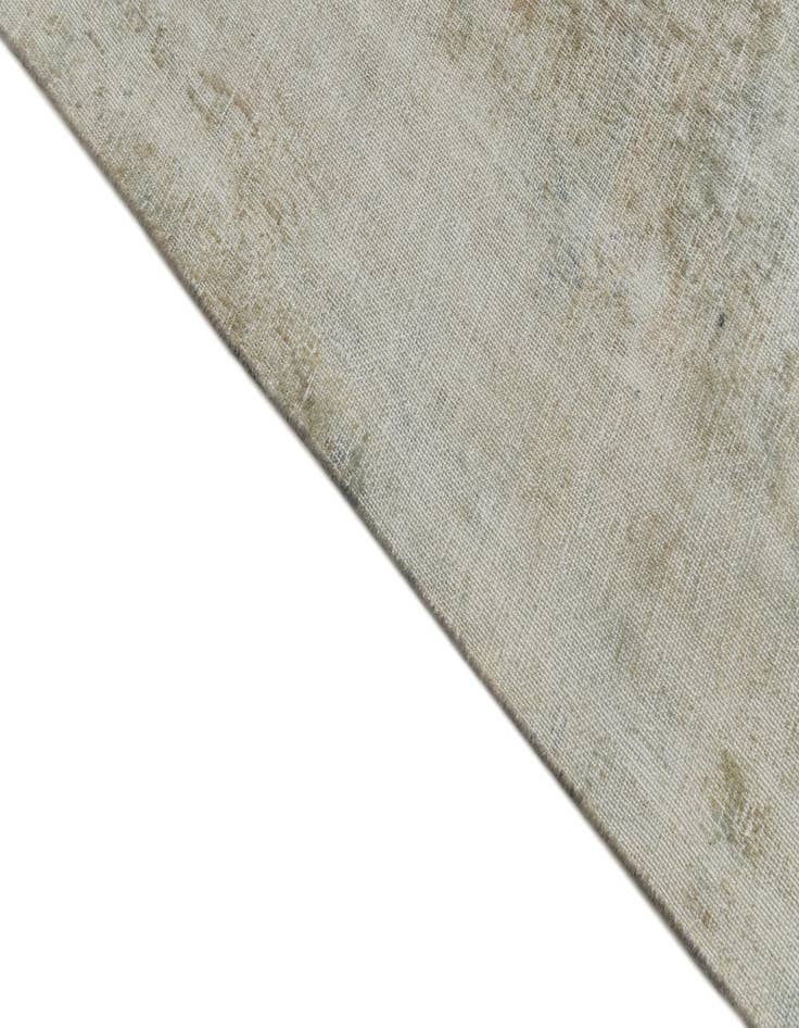 Detail image of  5' 10 x 9'  Hand Knotted Ultra Vintage Persian Wool Rug