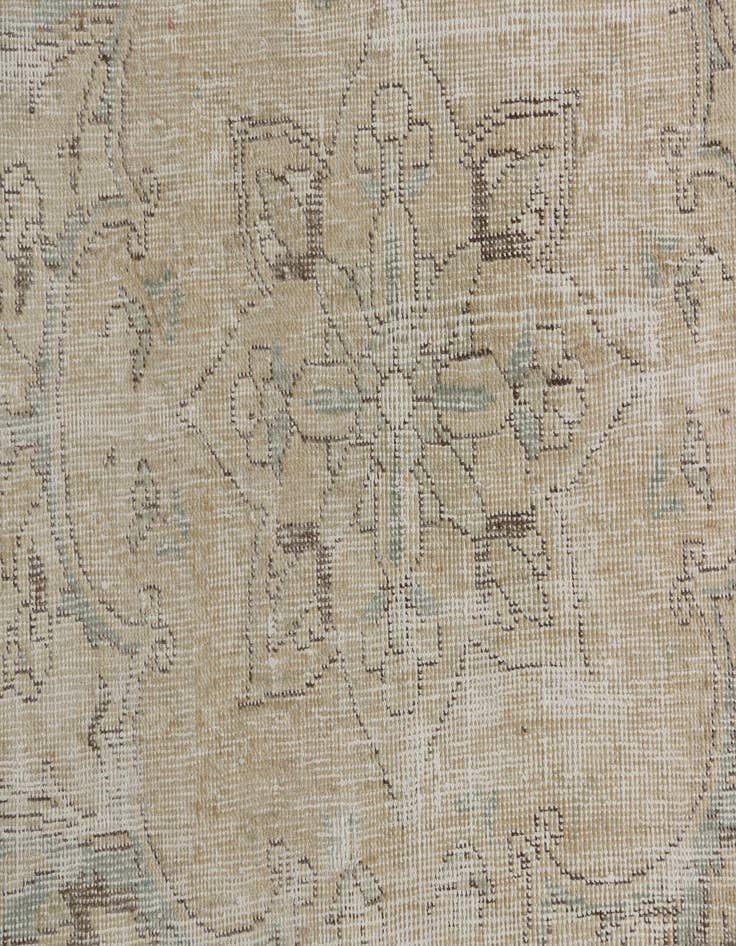 Detail image of  9' 2 x 12' 5  Hand Knotted Ultra Vintage Persian Wool Rug