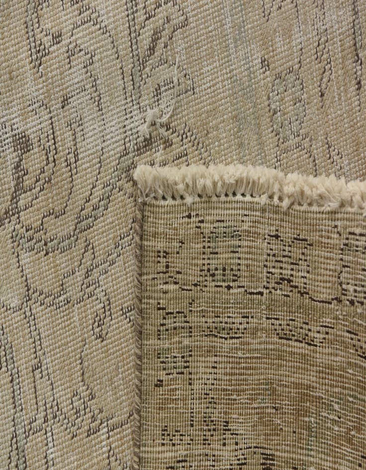 Detail image of  9' 2 x 12' 5  Hand Knotted Ultra Vintage Persian Wool Rug