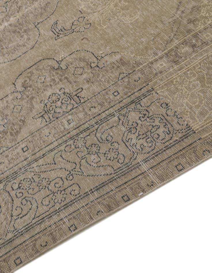 Detail image of  9' 8 x 12' 6  Hand Knotted Ultra Vintage Persian Wool Rug