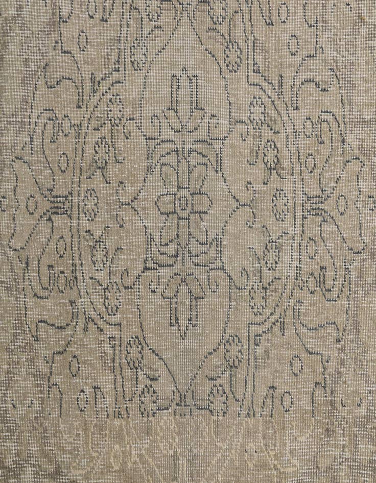 Detail image of  9' 8 x 12' 6  Hand Knotted Ultra Vintage Persian Wool Rug