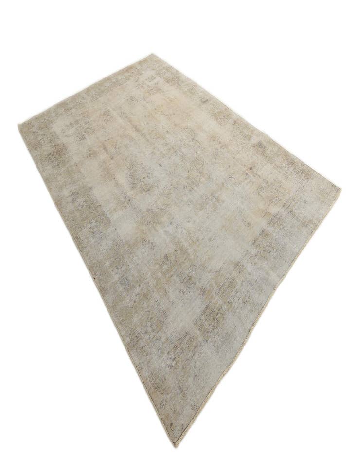 Detail image of  7' 9 x 10' 10  Hand Knotted Ultra Vintage Persian Wool Rug