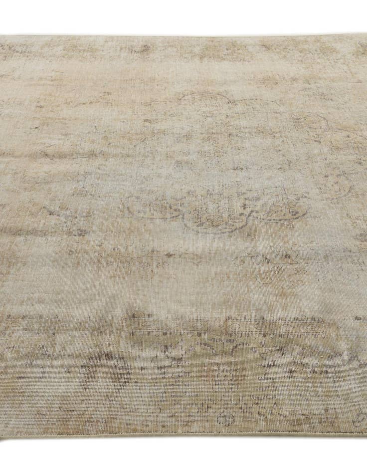 Detail image of  7' 9 x 10' 10  Hand Knotted Ultra Vintage Persian Wool Rug