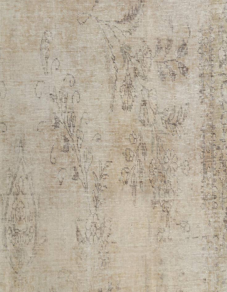 Detail image of  7' 9 x 10' 10  Hand Knotted Ultra Vintage Persian Wool Rug