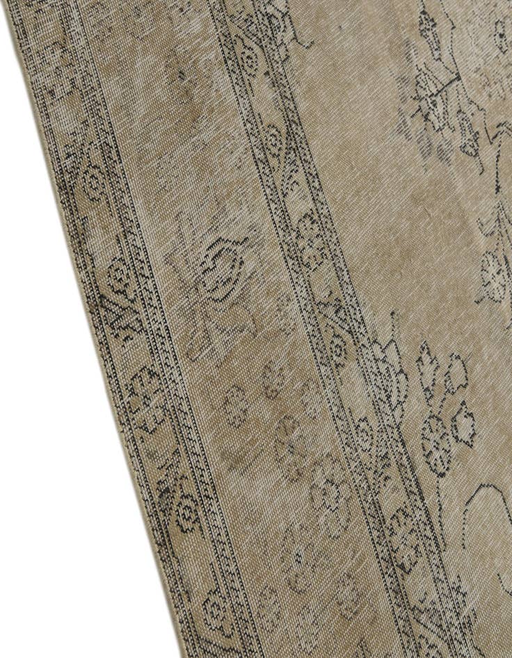 Detail image of  9' 6 x 12' 2  Hand Knotted Ultra Vintage Persian Wool Rug