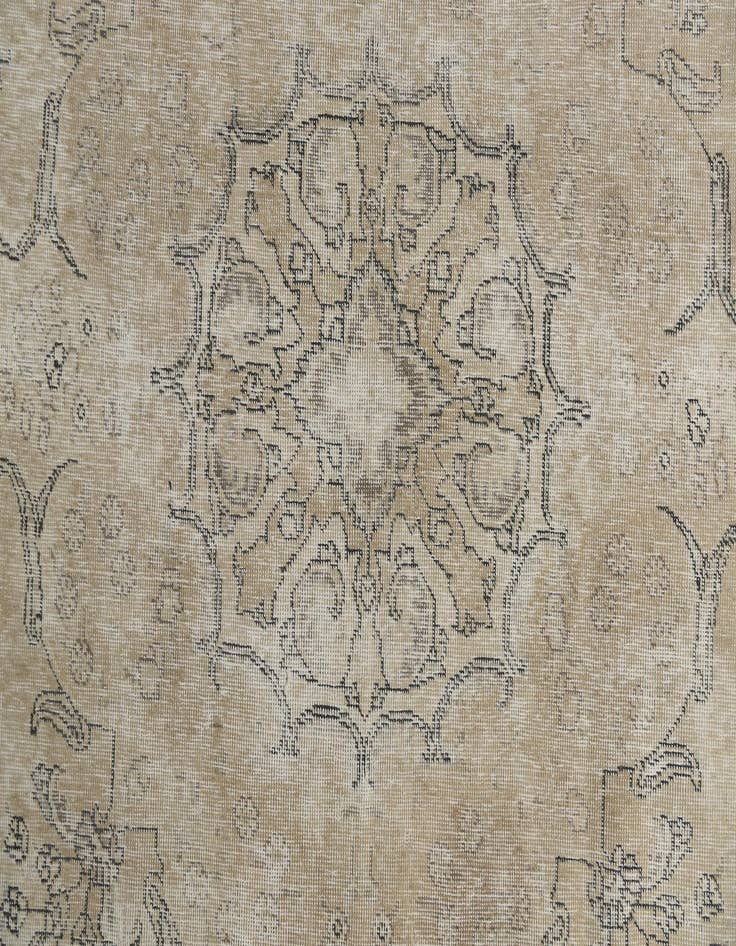 Detail image of  9' 6 x 12' 2  Hand Knotted Ultra Vintage Persian Wool Rug