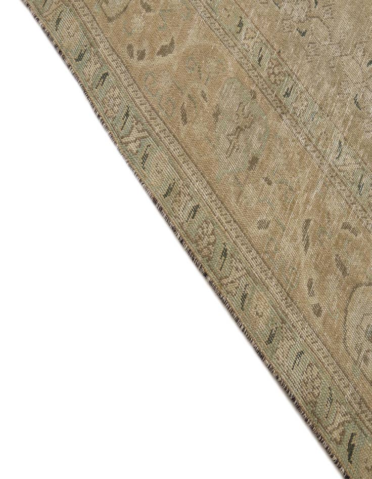 Detail image of  9' 8 x 12' 8  Hand Knotted Ultra Vintage Persian Wool Rug