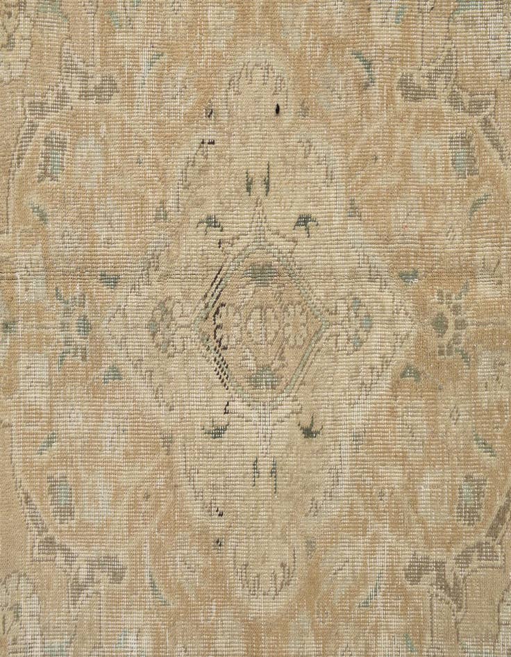 Detail image of  9' 8 x 12' 8  Hand Knotted Ultra Vintage Persian Wool Rug